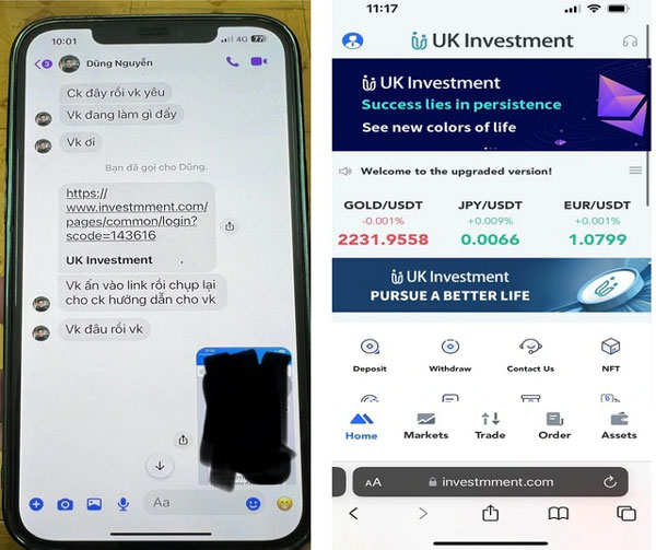 Quen trai đẹp trên mạng, người phụ nữ bị lừa gần 3 tỉ đồng-1