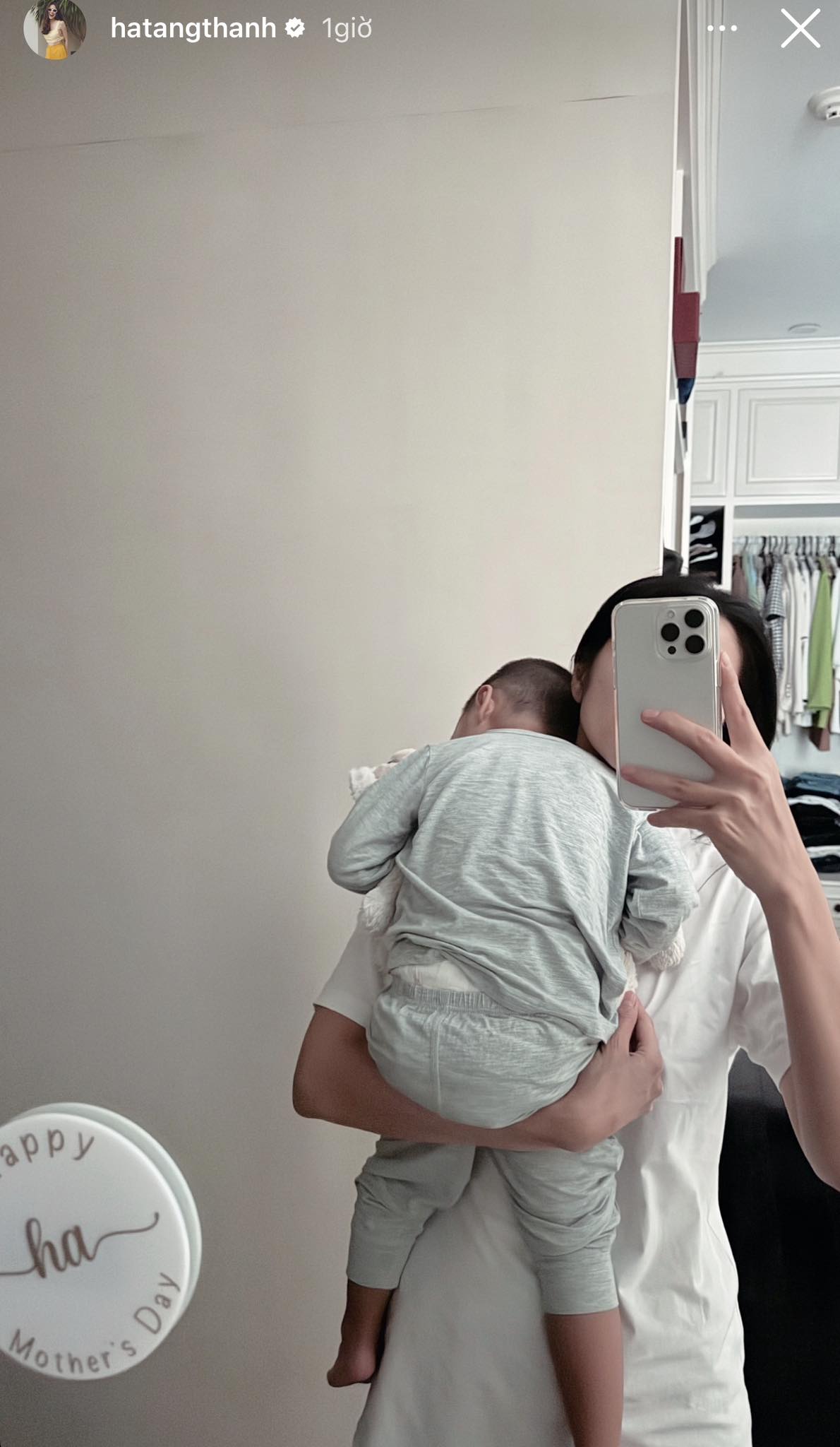 Khoảnh khắc đáng yêu của Tăng Thanh Hà bên con trai, vóc dáng quý tử út nhà hào môn gây chú ý-2