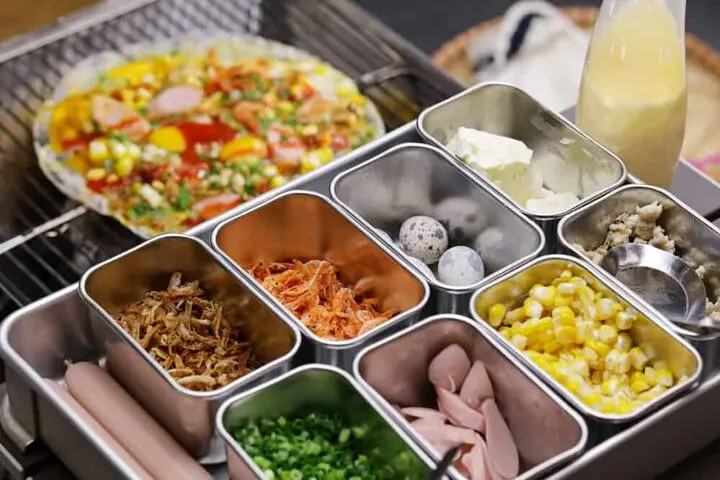 Cách làm bánh tráng nướng bằng chảo thơm ngon, giòn rụm-1