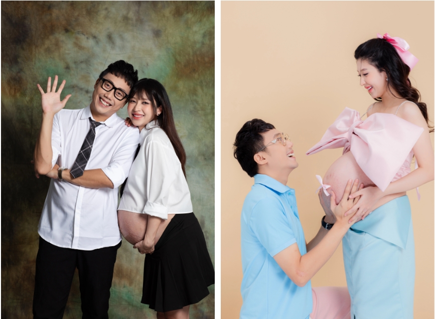 Diễn viên Gino Tống: Tôi yêu hết những vết rạn trên bụng vợ!-1