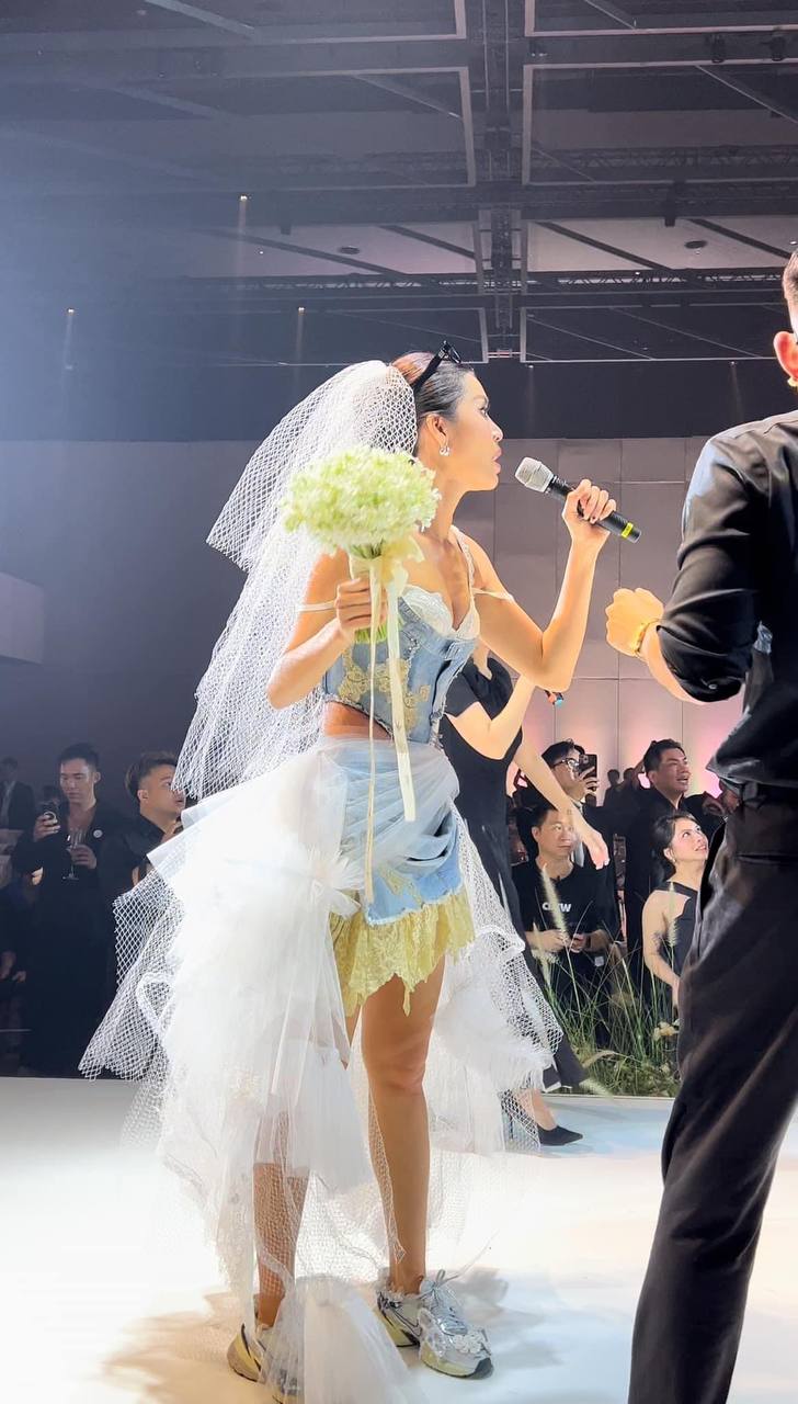 Thùy Tiên bắt được hoa cưới của Minh Tú, vừa nhận vía lấy chồng liền đánh đổi điều này-2