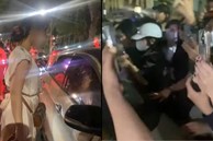 Vụ chặn đầu ô tô đánh ghen gây náo loạn trên phố Hà Nội: Công an làm việc với 3 người ngay trong đêm