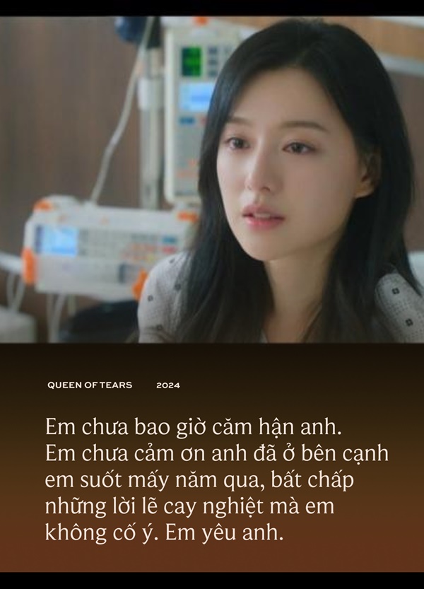 Queen of Tears: Nếu em chết đi, anh sẽ từ bỏ bản thân mình, sống lang thang và bất cần đời-1