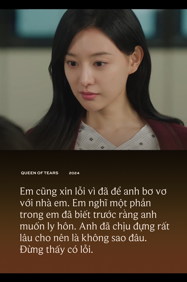 Queen of Tears: Nếu em chết đi, anh sẽ từ bỏ bản thân mình, sống lang thang và bất cần đời-2