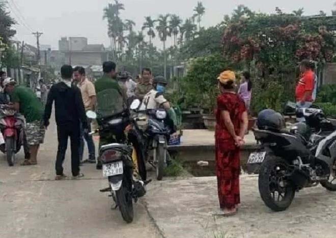 Trẻ sơ sinh tử vong thương tâm dưới kênh thủy lợi ở Quảng Nam-1