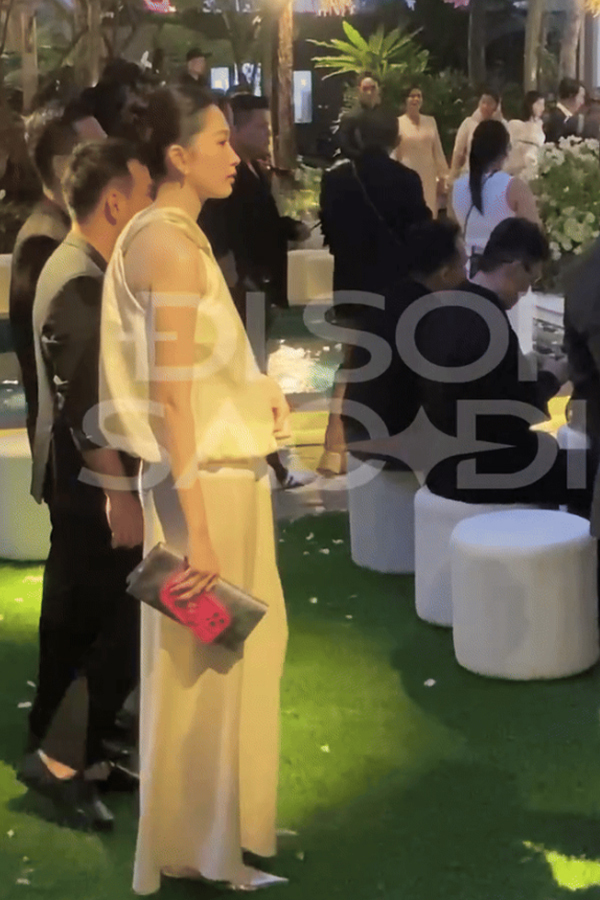 Lộ ảnh Hoa hậu Đặng Thu Thảo bị nghi đang mang bầu lần 3?-1