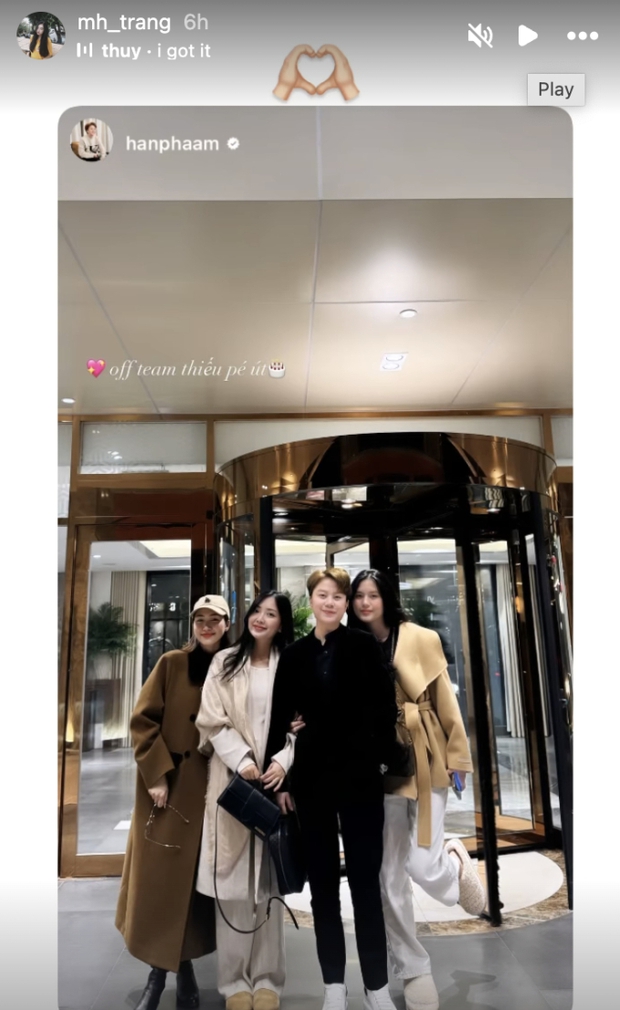 Lộ hint cực thân thiết của dàn WAGs Doãn Hải My, Ngô Tố Uyên, lý do Chu Thanh Huyền không nhập hội?-3