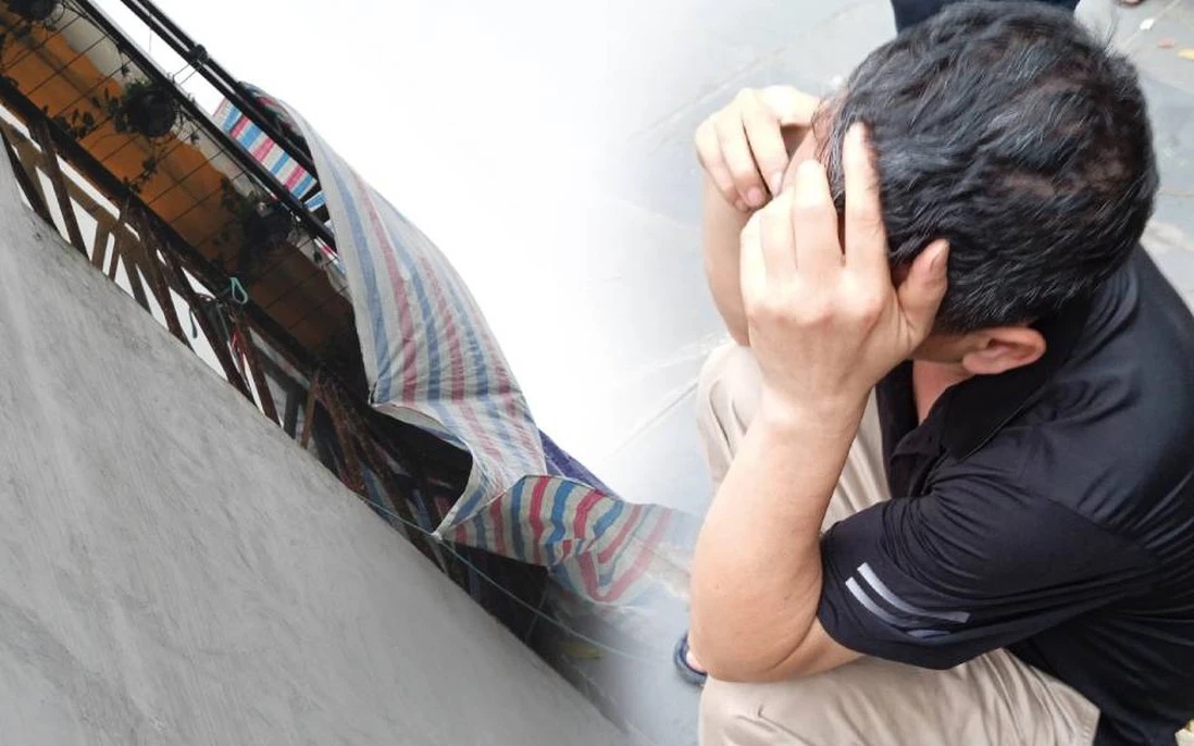 Vụ sập mái kính khiến 2 người tử vong ở Hà Nội: Người cha suy sụp, mong sớm đưa thi thể con trai về-1