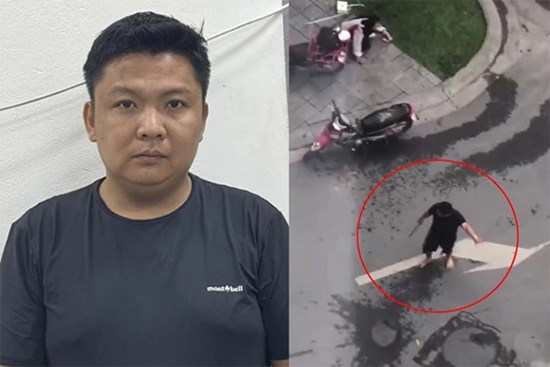 Vụ chồng vác dao chém vợ cũ: Bảo vệ kể lại khoảnh khắc ngăn cản người đàn ông hung hãn