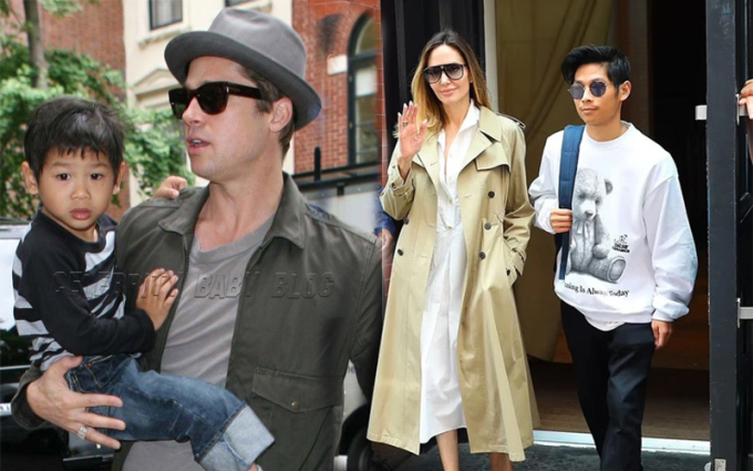 Angelina Jolie và Brad Pitt có 3 người con nuôi nhưng tại sao cậu con trai người Việt - Pax Thiên lại nổi tiếng nhất?-1