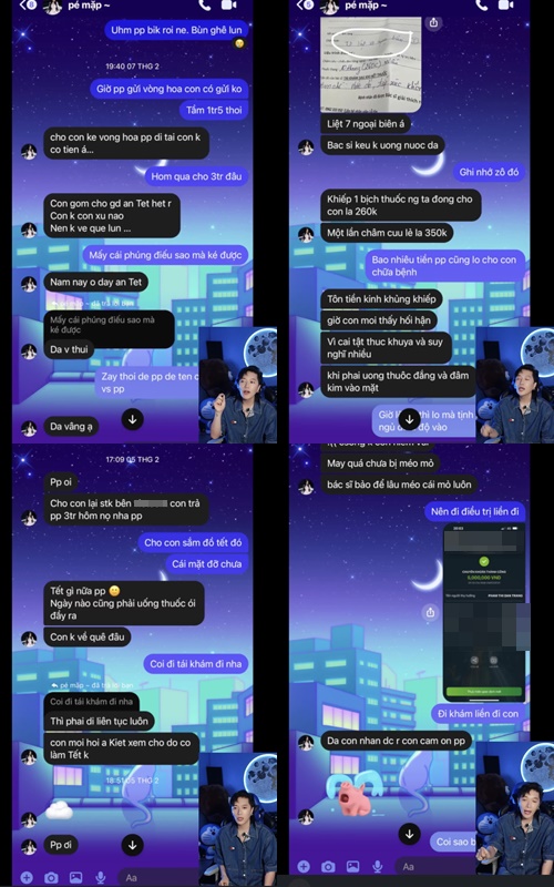 Châu Đăng Khoa livestream tung hê bằng chứng tố Sofia ăn cháo đá bát, phản pháo chuyện không cho nữ ca sĩ tiền ăn Tết-2