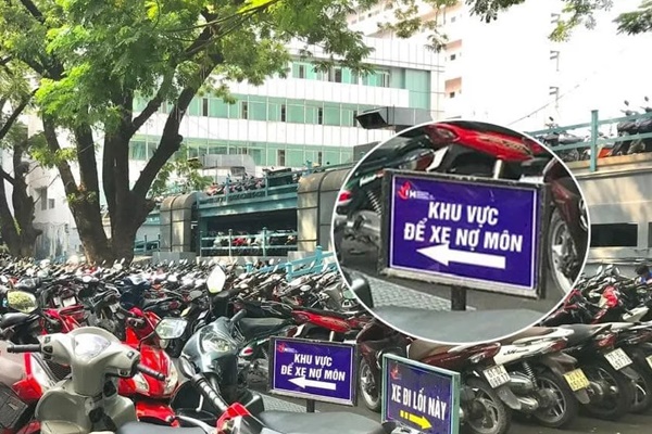 Trường đại học TP.HCM quây bãi xe riêng cho sinh viên nợ môn: Bức ảnh làm giảm uy tín nhà trường-1