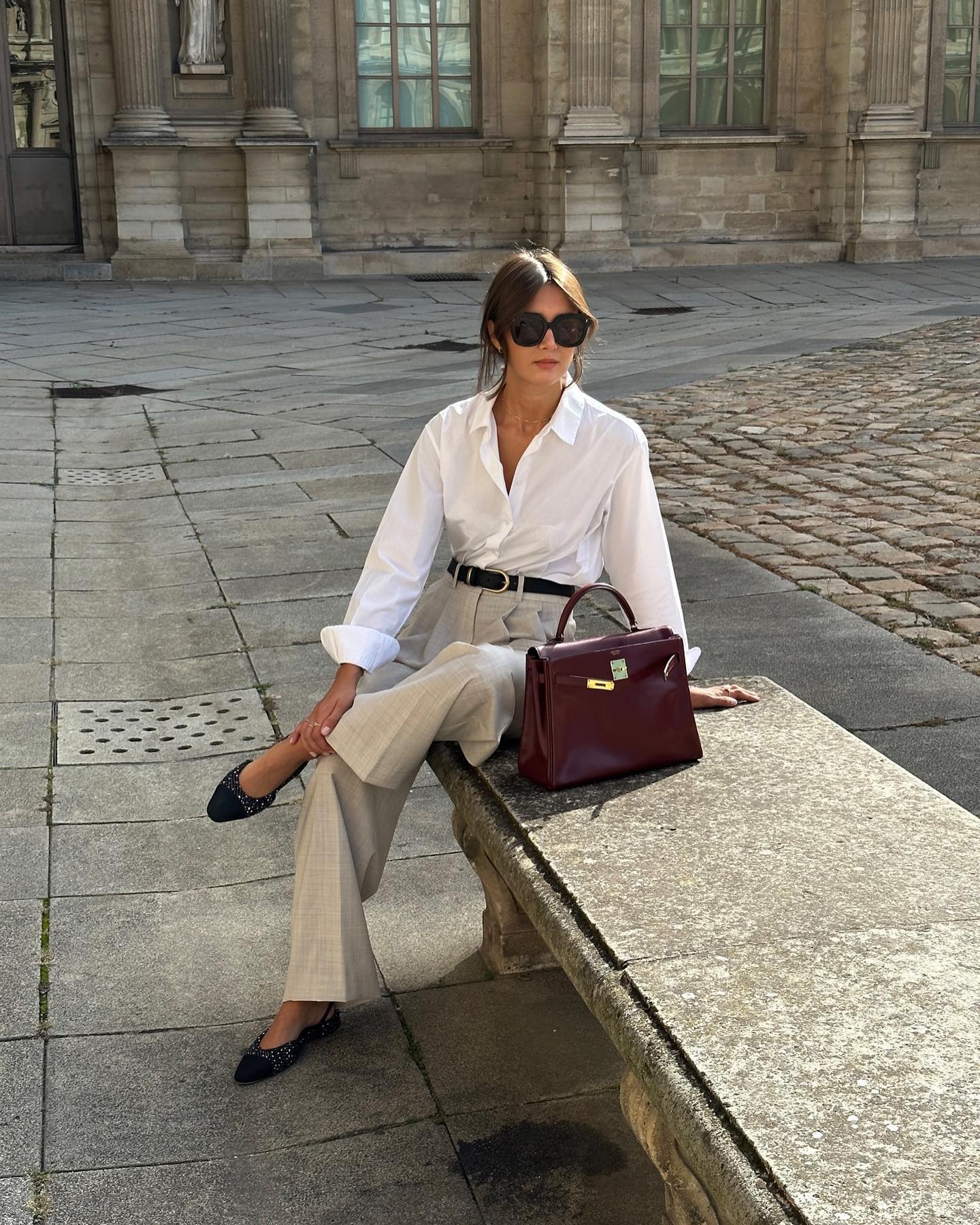 4 mẫu áo sơ mi hack tuổi được phụ nữ Pháp diện thường xuyên trong mùa hè-2