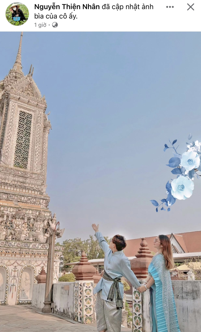 Thiện Nhân và người yêu đồng giới nắm tay tình tứ, cùng đi du lịch sau 2 năm công khai yêu-1