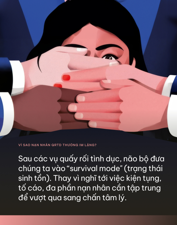 4 lý do phía sau sự im lặng của nạn nhân bị quấy rối tình dục-1