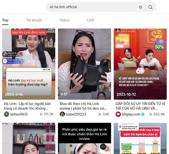 Nóng: Tài khoản TikTok 4 triệu followers của chiến thần review Võ Hà Linh bất ngờ bay màu-1