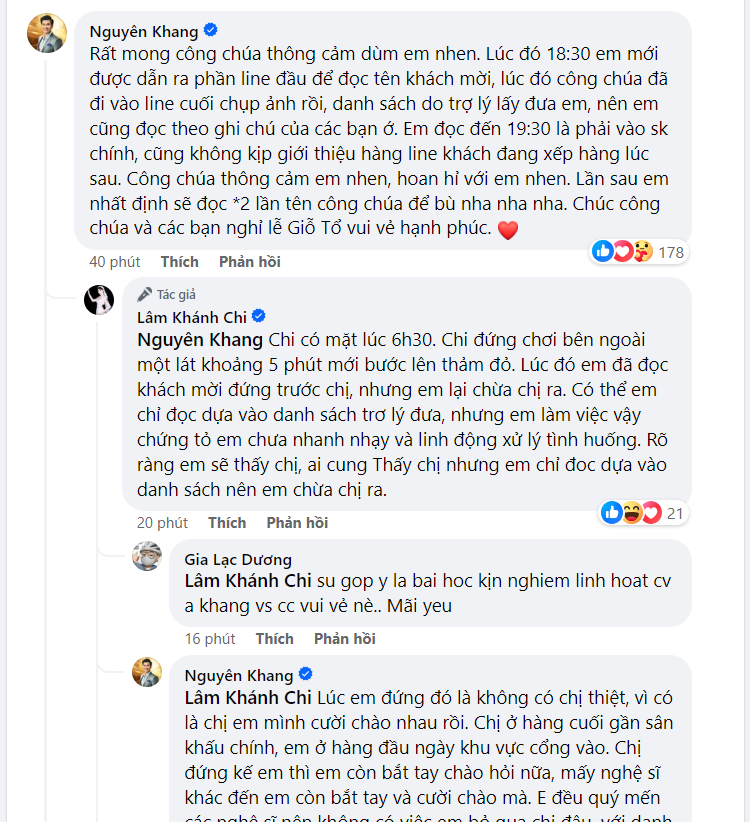 Lâm Khánh Chi đăng đàn tố MC Nguyên Khang: Ai em cũng đọc tên, em chừa chị ra-4