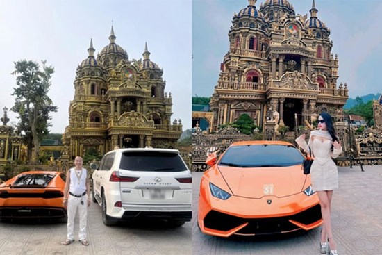 Xây xong lâu đài 100 tỷ, đại gia đồng nát Nghệ An sắm thêm siêu xe chục tỷ: Chủ yếu để ngắm cho vui