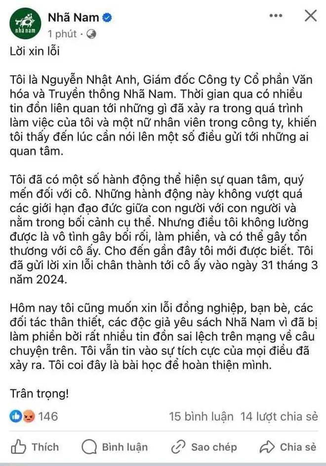 Sự im lặng và 2 lời xin lỗi của Nhã Nam: Nhiều lỗ hổng trong xử lý khủng hoảng truyền thông-2