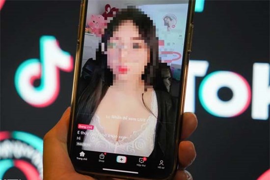 Sự thật về video livestream mời chào bán dâm trên TikTok