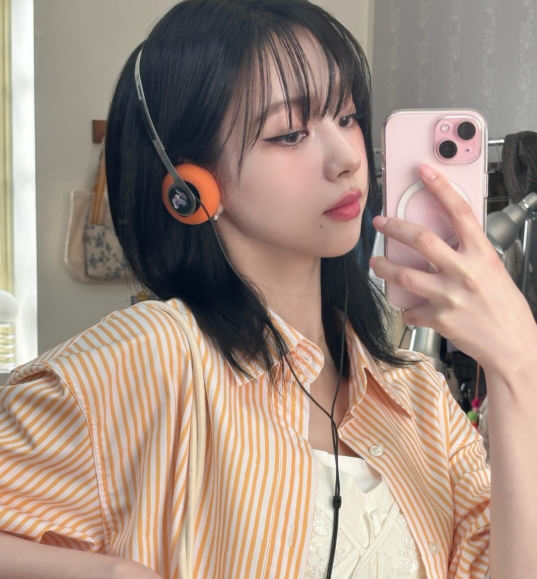 4 kiểu tóc ngang vai trẻ trung được sao Hàn lăng xê-6