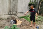 Hiện trường vụ thiếu nữ 15 tuổi nghi bị sát hại, chôn xác trong vườn tại Hải Phòng