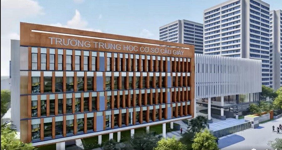 Trường THCS diện tích 8.500m2 là cái nôi đào tạo học sinh giỏi, gần 500 lượt học sinh đỗ vào lớp 10 THPT chuyên năm ngoái-2