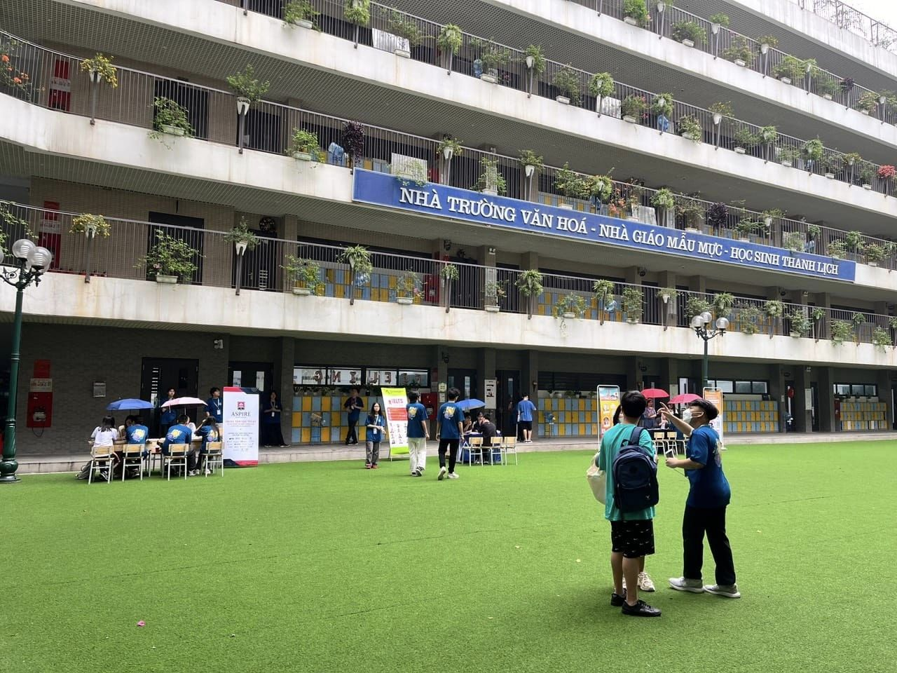 Trường THCS diện tích 8.500m2 là cái nôi đào tạo học sinh giỏi, gần 500 lượt học sinh đỗ vào lớp 10 THPT chuyên năm ngoái-3