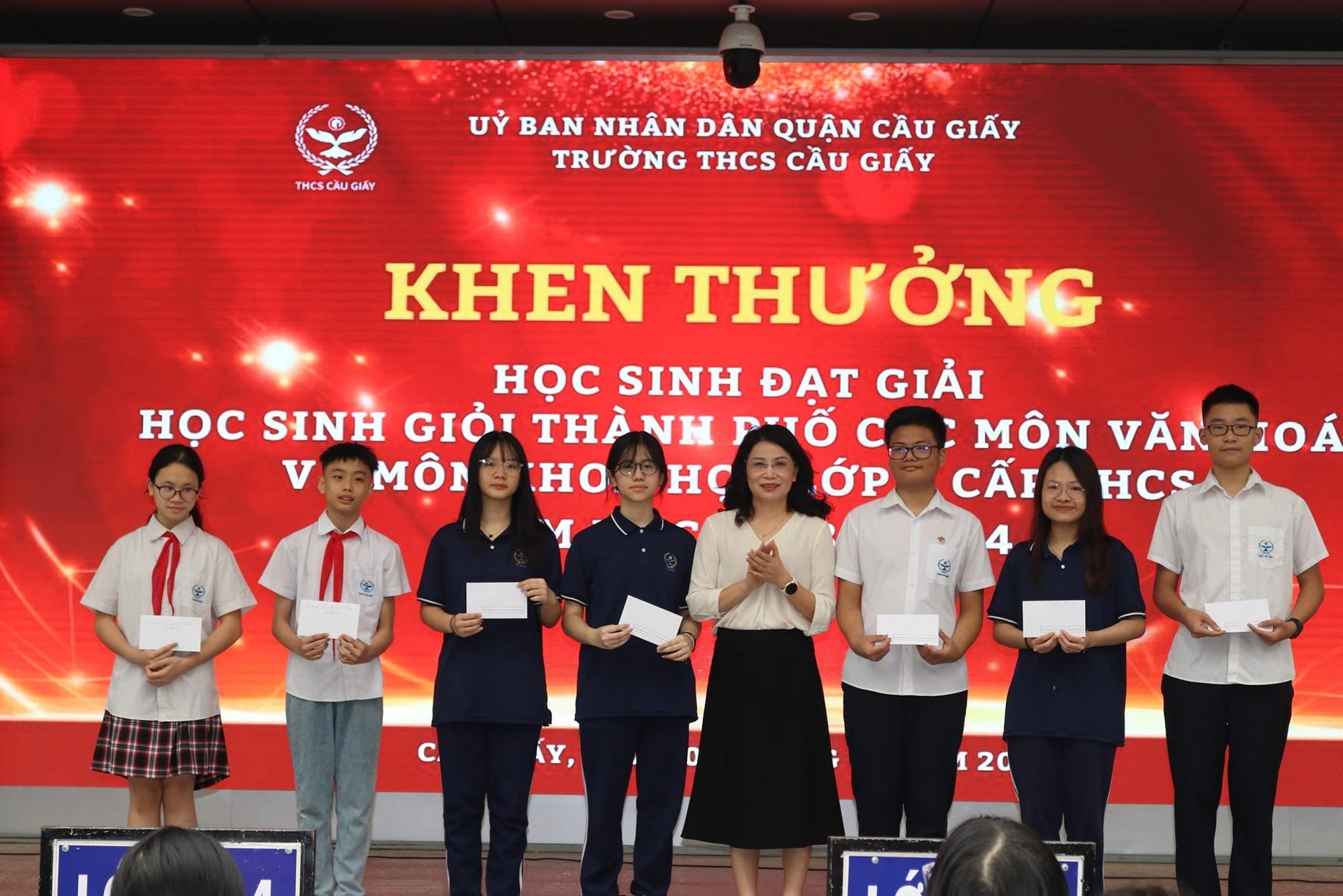 Trường THCS diện tích 8.500m2 là cái nôi đào tạo học sinh giỏi, gần 500 lượt học sinh đỗ vào lớp 10 THPT chuyên năm ngoái-6