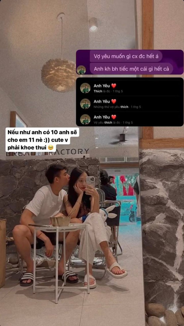 Quan Văn Chuẩn U23 Việt Nam vừa chớm nổi tiếng, bạn gái thạc sĩ vội khẳng định chủ quyền: Anh ấy là của tôi-4