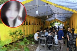 Đám tang nữ sinh 15 tuổi bị sát hại, giấu xác ở vườn chuối: Con nhỏ 4 tháng thiếu hơi mẹ, khóc ngằn ngặt