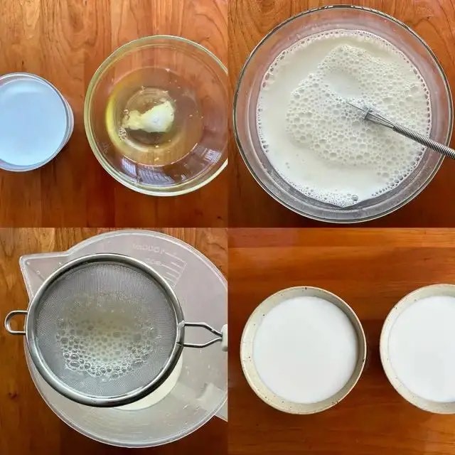 Dễ dàng làm món bánh thơm ngon dùng ăn sáng hay bữa xế đều hợp lại làm đẹp da và bổ sung canxi-5