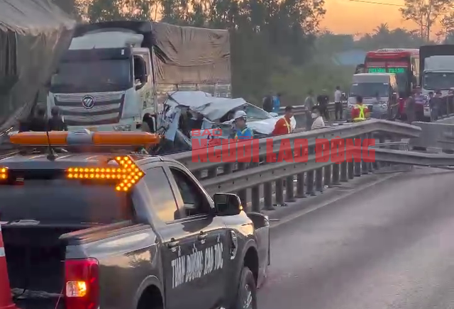 Tai nạn trên truyến cao tốc Trung Lương – Mỹ Thuận: 2 người thương vong-2