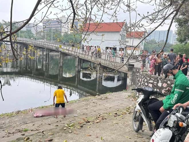 Hà Nội: Một người ngã xuống hồ công viên Tuổi Trẻ, tử vong thương tâm-1
