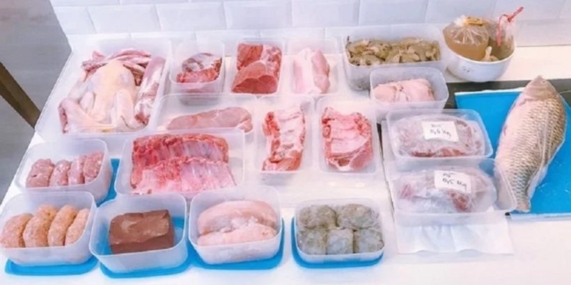 Mẹo để thịt không bị dính vào túi khi để trong tủ lạnh-2
