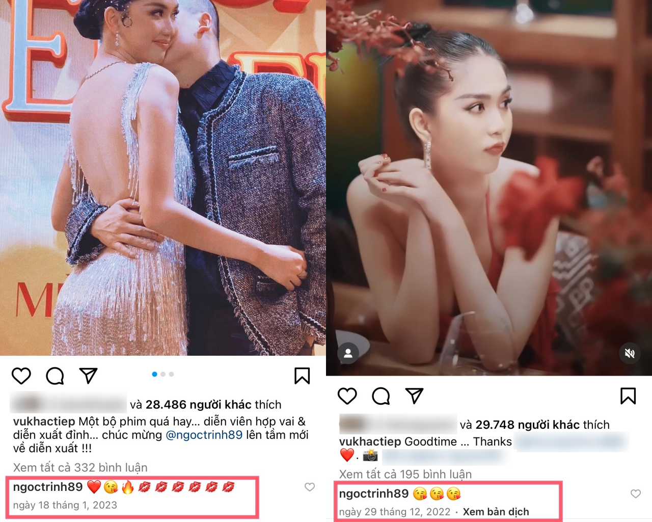 Sau loạt nghi vấn rạn nứt, Ngọc Trinh huỷ theo dõi Vũ Khắc Tiệp: Tình bạn 2 thập kỷ đã toang?-2