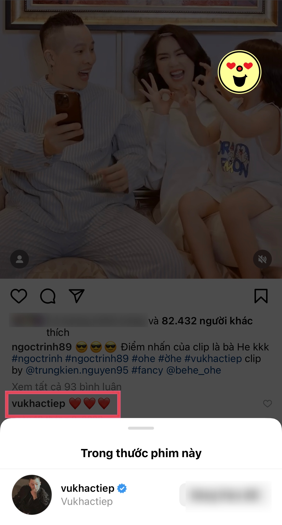 Sau loạt nghi vấn rạn nứt, Ngọc Trinh huỷ theo dõi Vũ Khắc Tiệp: Tình bạn 2 thập kỷ đã toang?-3