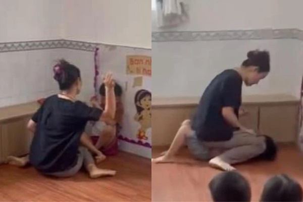 Bé mầm non bị cô đánh hay giật mình, khóc lúc ngủ, chủ trường liên hệ bồi thường nhưng mẹ bé không đồng ý-3