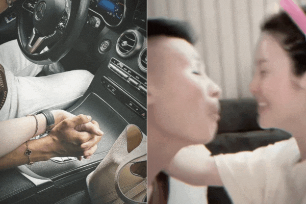 Cuộc sống vợ chồng son của Quang Hải và Chu Thanh Huyền: Nắm tay nhau trên Mercedes, chồng không màng hình tượng để mua vui cho vợ bầu