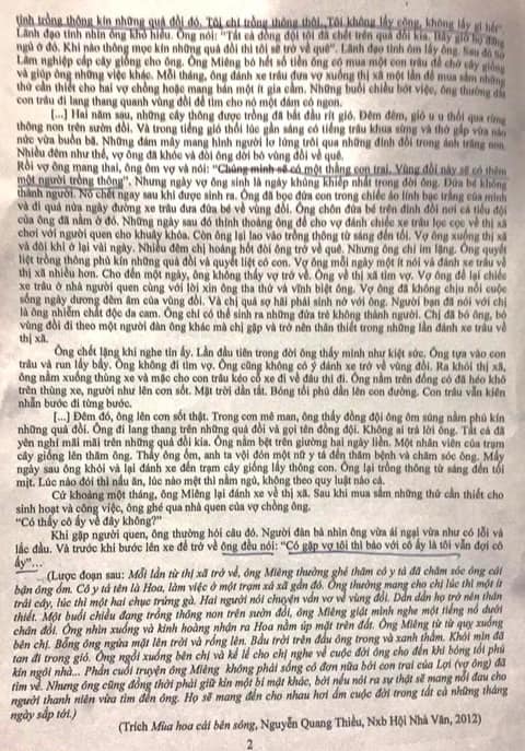 Xôn xao đề Văn cuối kỳ lớp 10 dài 3 mặt A4, đọc 30 phút không xong, đến sinh viên sư phạm còn than sao kinh khủng thế-2