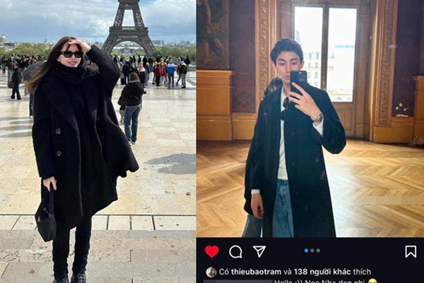 Team qua đường tóm dính Thiều Bảo Trâm và bạn trai tình tứ ở trung tâm thương mại-13