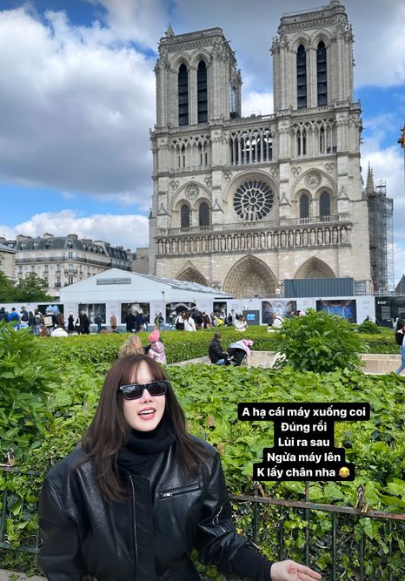 Lộ ảnh hiếm bạn trai tin đồn Thiều Bảo Trâm tự tay khoe hẹn hò ở Pháp, còn gọi chị đẹp là nóc nhà”-4