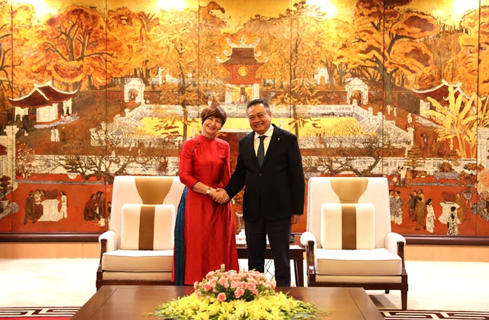 Chủ tịch UBND Thành phố tiếp Chủ tịch Đại Hội đồng UNESCO thăm chính thức Việt Nam-1