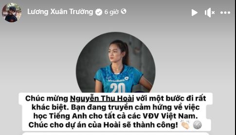 Cô gái xinh đẹp bất ngờ được Xuân Trường tag tên trên Facebook-1