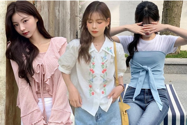 4 mẫu áo phù hợp để mặc với chân váy suông-9