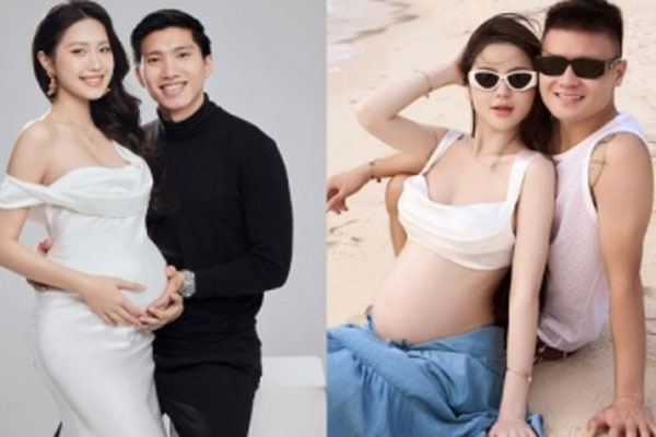 Chu Thanh Huyền được dân mạng khen tinh tế vì một hành động với chồng, Quang Hải hồn nhiên như trẻ con khi ở bên vợ bầu-5