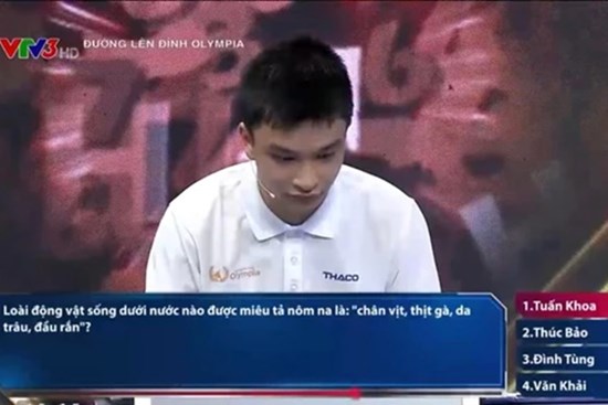 Câu đố hại não nhất năm: Con gì chân vịt, thịt gà, da trâu, đầu rắn?