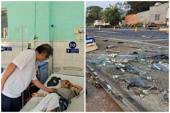 Nạn nhân vụ 2 xe khách tông nhau khiến 18 người thương vong: 'Ai cũng kêu la hoảng loạn'