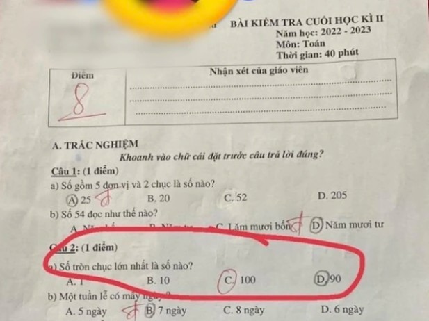 Con lớp 1 bị chấm sai bài toán cơ bản ai cũng biết, nghe cô giáo giải thích mẹ Việt ấm ức-1
