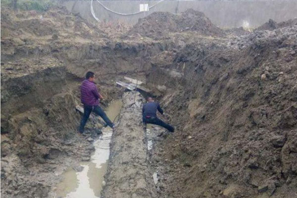 Cả công trường dừng thi công khẩn cấp vì máy xúc đào trúng cây gỗ dài 10m tỏa mùi thơm: Cảnh sát lập tức phong tỏa hiện trường-1